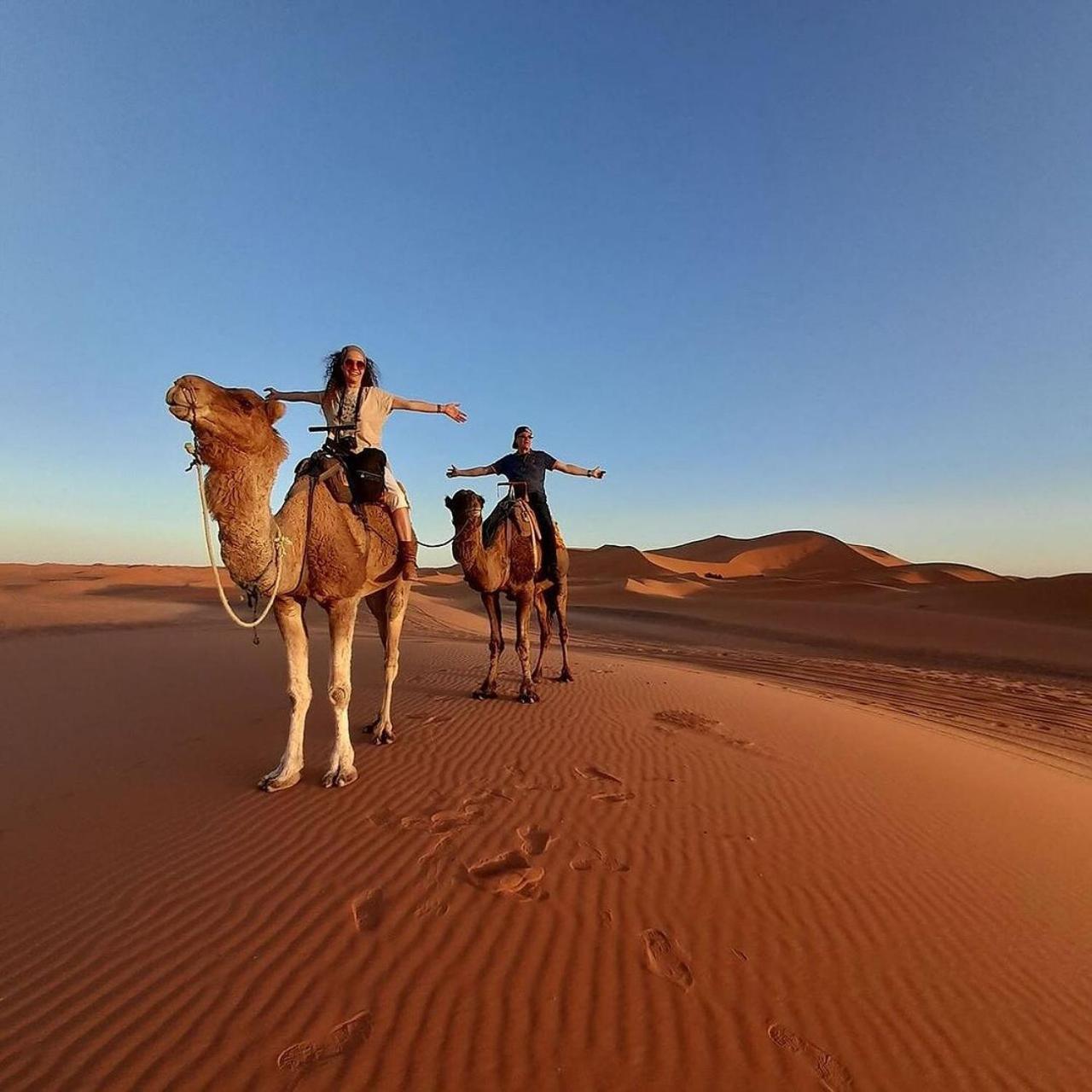 Zahra Luxury Desert Camp メルズーガ エクステリア 写真